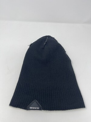 DAKINE Mens Grey Black Striped Acrylic Beanie One Size | eBay