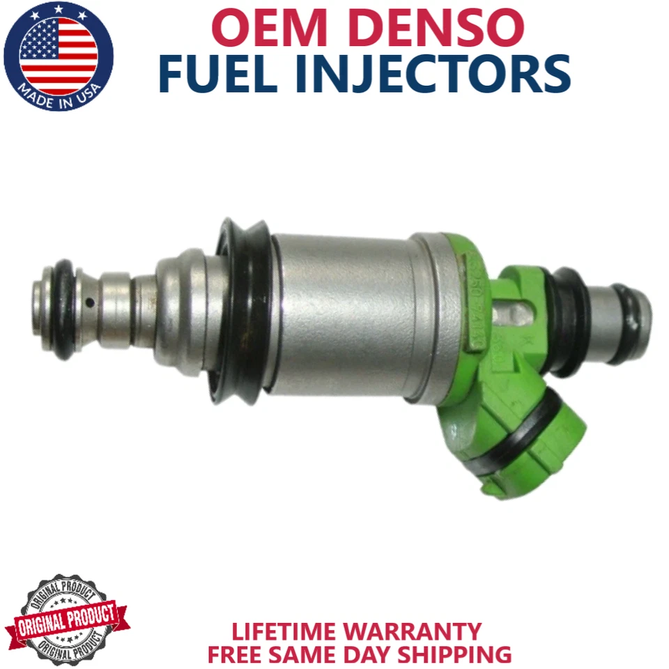 Новый x 4 OEM DENSO топливные форсунки для 1998, 1999, 2000 Toyota RAV 4 2,0 л #2325074140 - Изображение 2 из 4