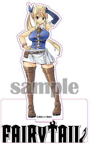NEW FAIRY TAIL Lucy Heartfilia Acrylic Figure Stand Limited