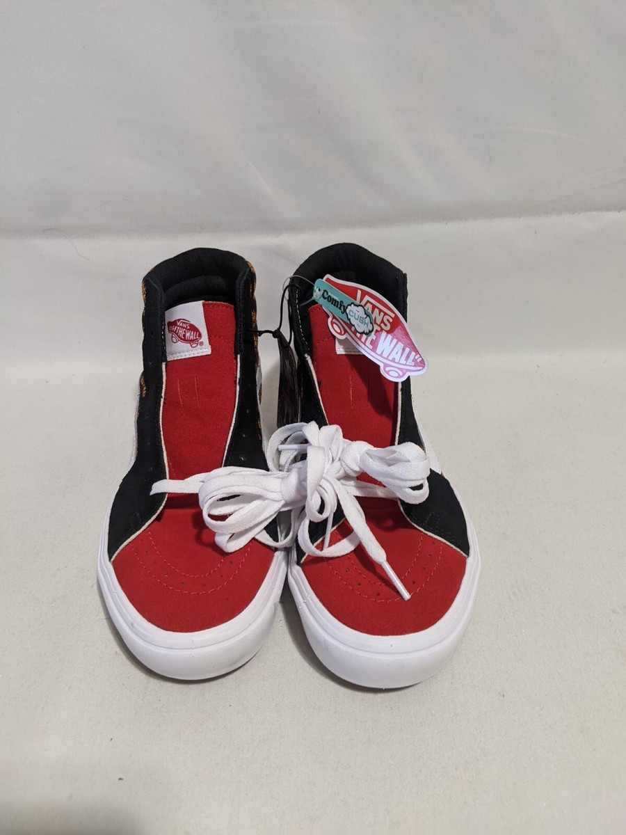 靴 Vans oldschool style36 flame ultracush Vans Flame Old Skool Unisex Black/White Low Top Skate Shoes