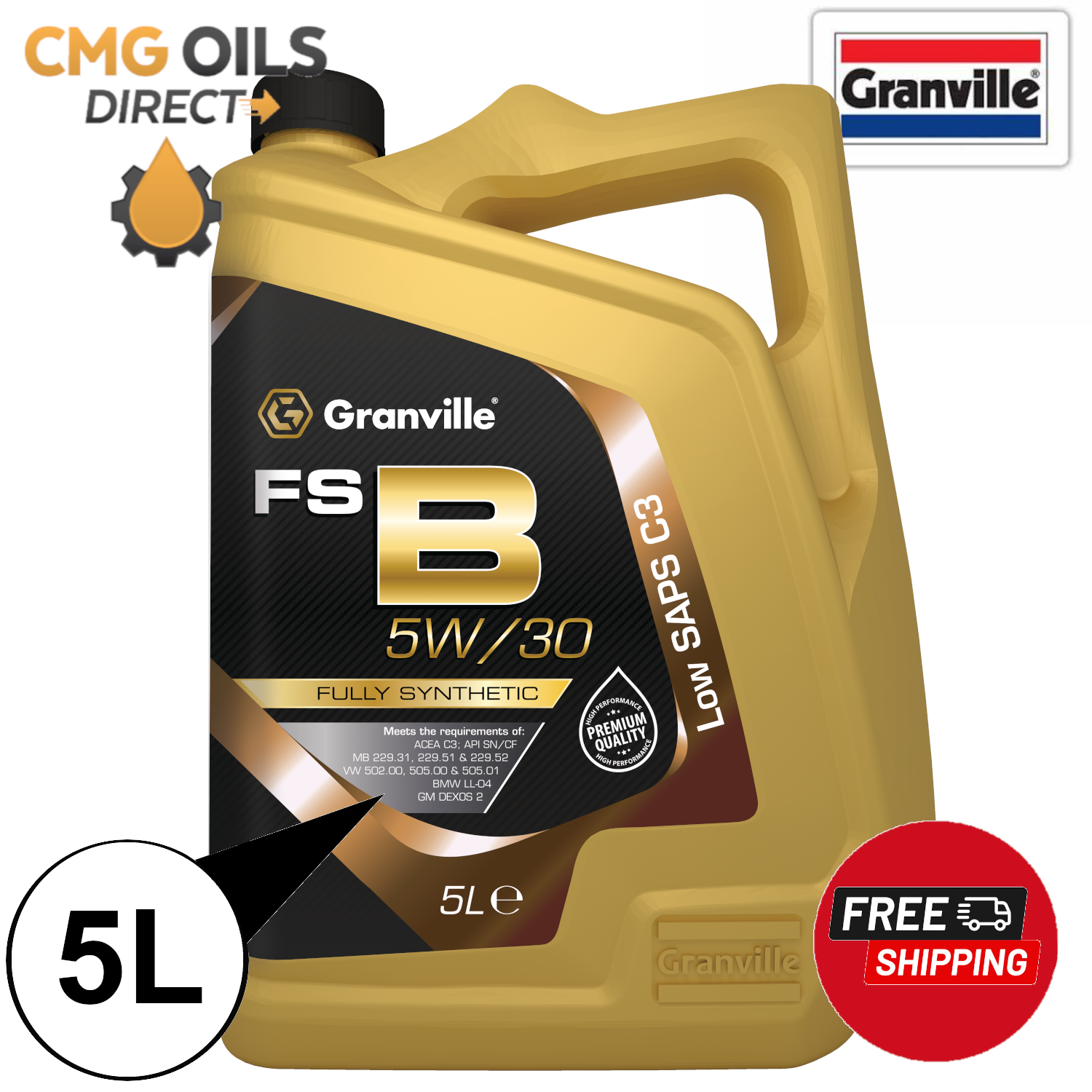 granville-fs-b-c3-5w30-fully-synthetic-low-saps-api-sn-cf-vw-bmw-dexos