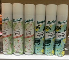 Batiste Dry Shampoo Bare  Original 200 ml   6 Pack 3 Bare, 3 Original 