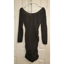 SHEIN SXY Chain Crisscross Backless Bodycon Dress- Size Medium 