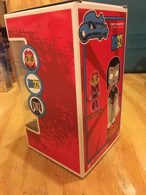 Funko Rock Candy Teen Titans Go! Raven Exclusive Toys R Us Vinyl Figure White | eBay