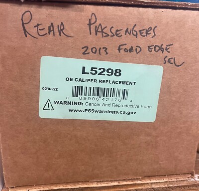 Brand new Disc Brake Caliper Rear Right Power Stop L5298