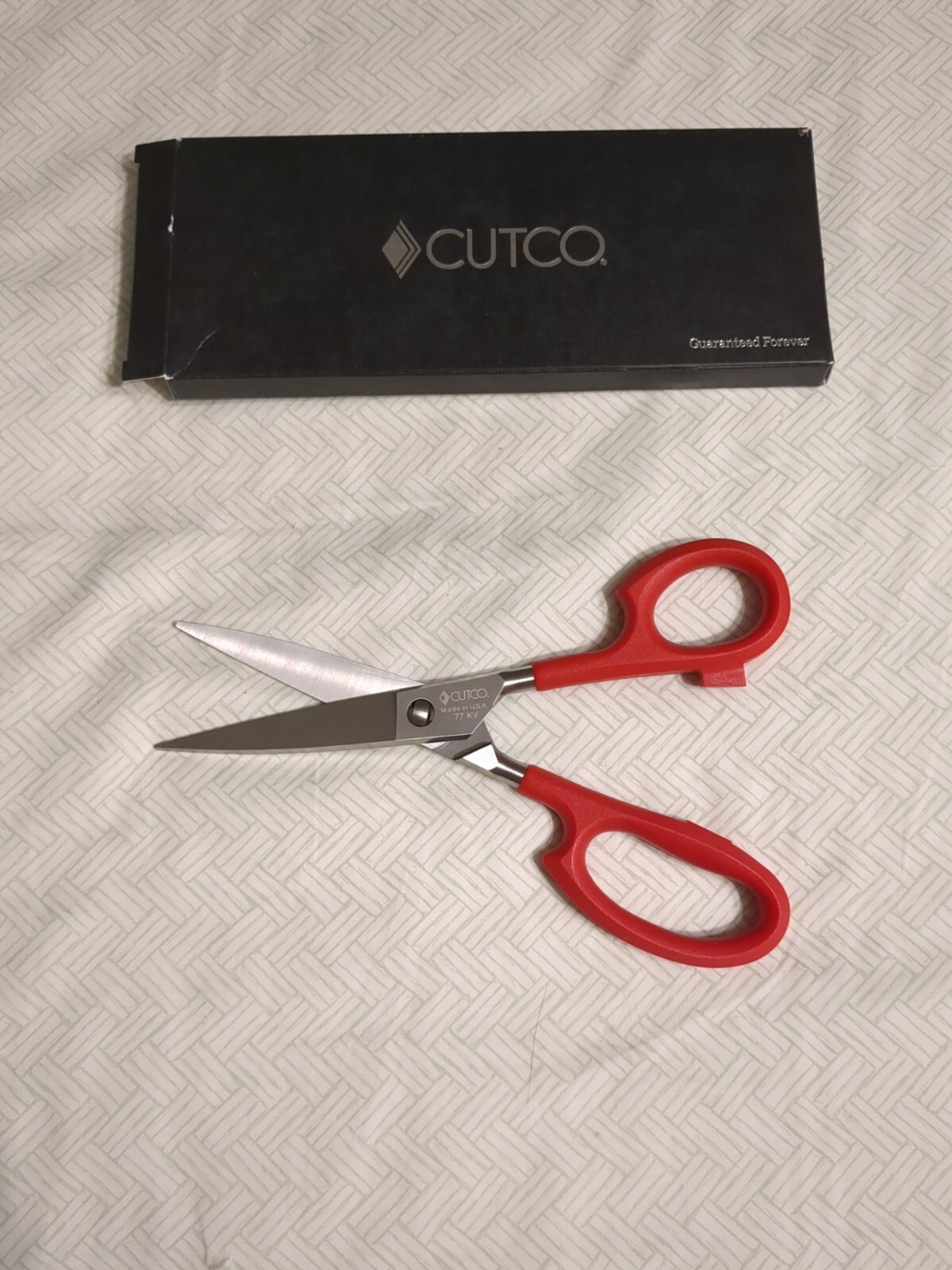 Cutco Super Shears 77 KT Classic Red Brand New In Factory Box eBay