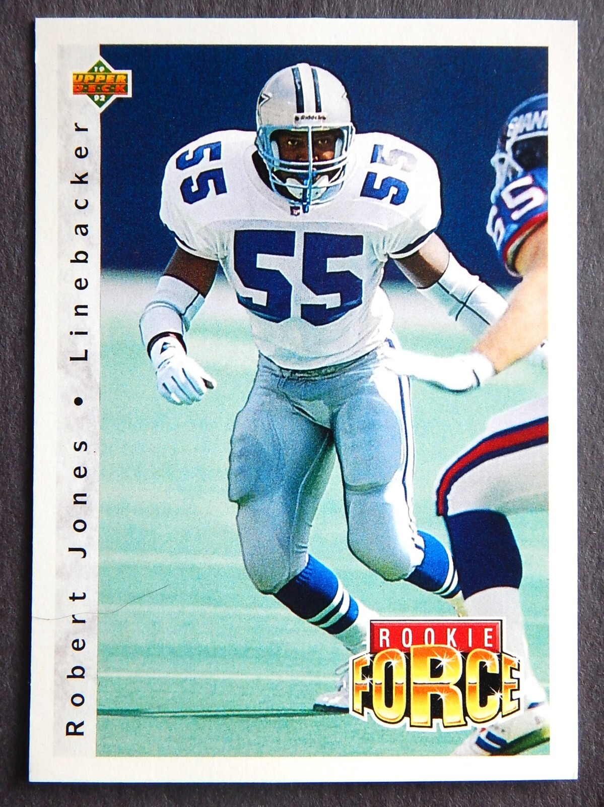 Robert Jones #414 Upper Deck 1992 Football Card (Dallas Cowboys) 