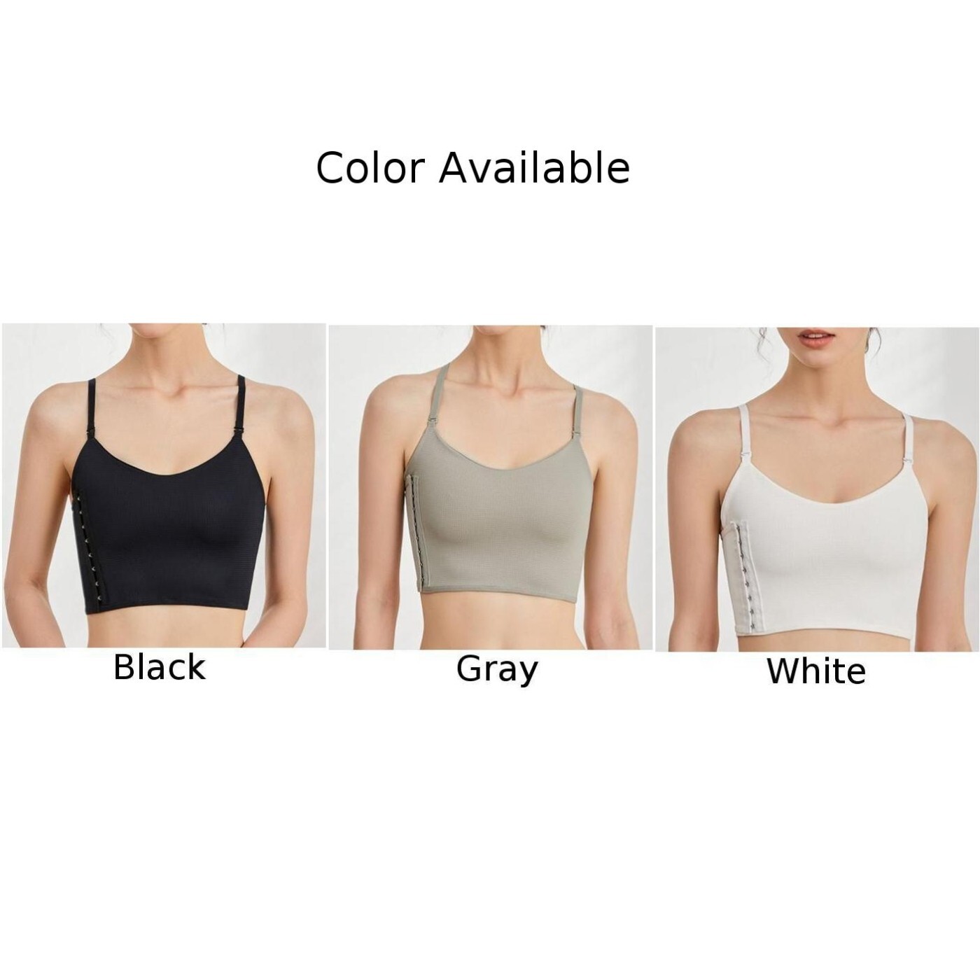 Contoured Shape Shapewear Sport Bra Tops for Flat Chest and Breast