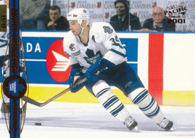 2000-01 Pacific COPPER #402 DMITRY YUSHKEVICH - x/40 - Toronto Maple Leafs