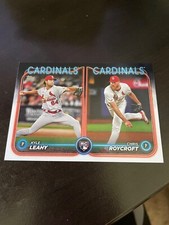 2024 Topps Update Series - Rookie Combos Kyle Leahy, Chris Roycroft #US189 (RC)