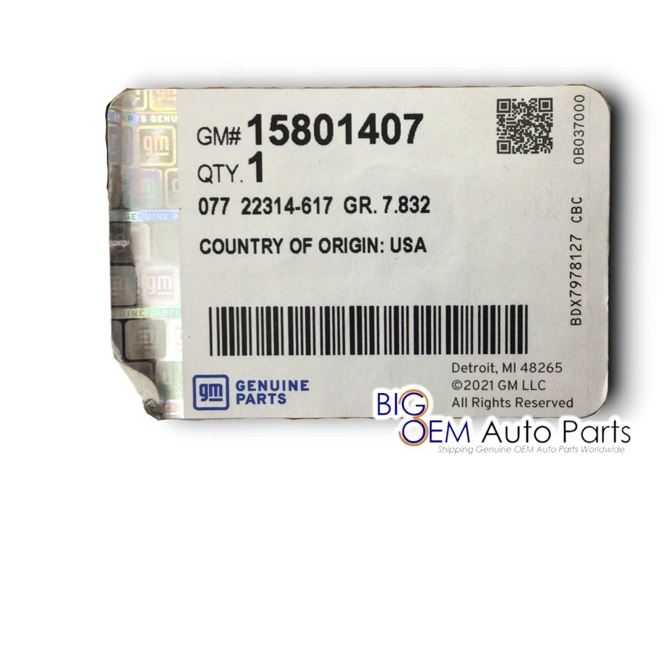 06-13 Chevrolet Corvette parachoques delantero inserción negro moldura OEM 15801407 Foto 3 de 4