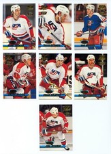1993-94 Stadium Club Team USA Members Only #17 IAN MORAN Acton MASSACHUSETTS
