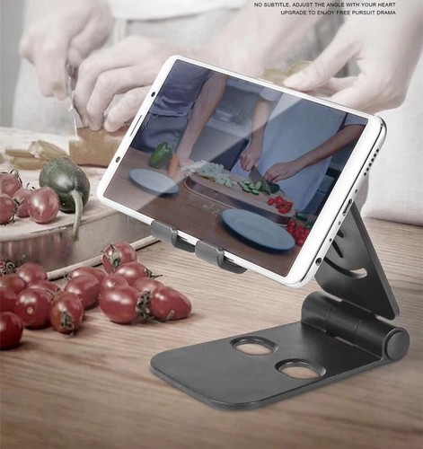 Adjustable Phone Tablet Desktop Stand Desk Holder Mount Cradle for iPhone iPad - Picture 9 of 15
