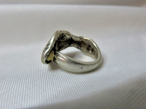 Vtg Oneida Community Sterling Silver Spoon Ring Sz 7.5 Nice! - Picture 8 of 10