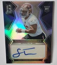SOLOMON THOMAS 2017 Panini Spectra Football Rookie Card #183 RC AUTO /199
