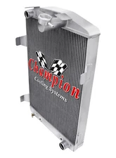 3 Row Western Champion Radiator for 1930 Chevrolet Car Chevy V8 Conversion
