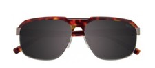 BMW Demi Amber Steel Unisex Sunglasses B6527