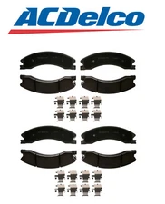 Front and Rear Ceramic Brake Pads Kit ACDelco for Chevy GMC Sierra 2500 3500 HD