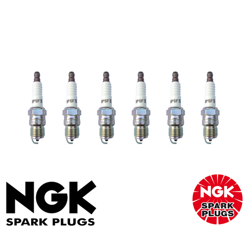 TRI-POWER LEADS & NGK PLUGS - for Holden Commodore VB 2.8L 173ci Red Motor - Picture 2 of 2