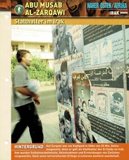 Abu Musab Al-Zarqawi – Gubernator Iraku – Mapa informacyjna