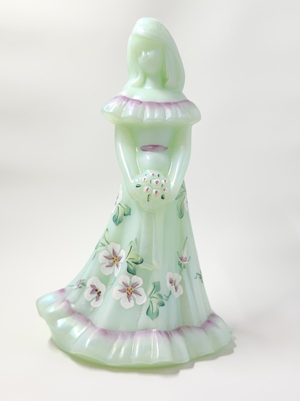 Fenton Shelley Fenton Jadeite Bridesmaid Figurine