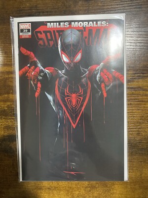 MILES MORALES SPIDER-MAN #39 * NM+ * IVAN TAO TRADE DRIP VARIANT SPIDER-SMASHER