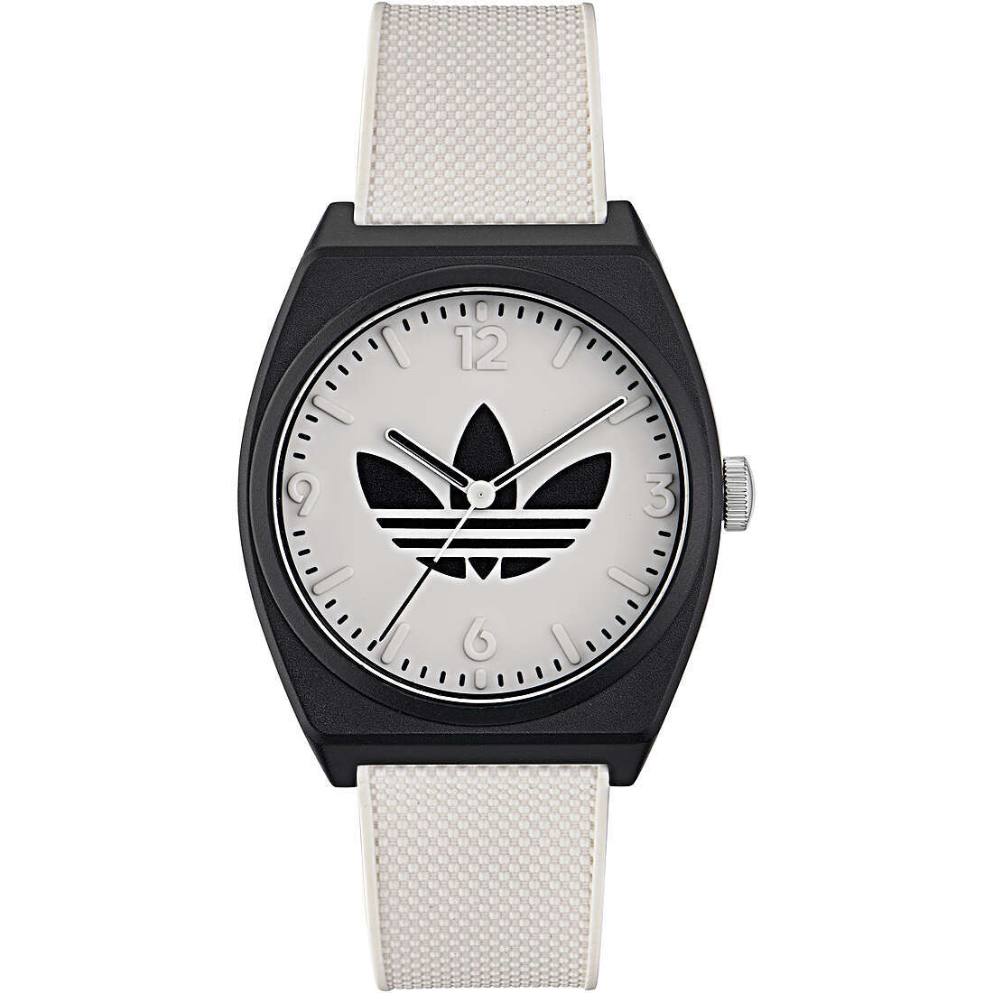 Wristwatch ADIDAS STREET PROJECT TWO AOST23549 Silicone White
