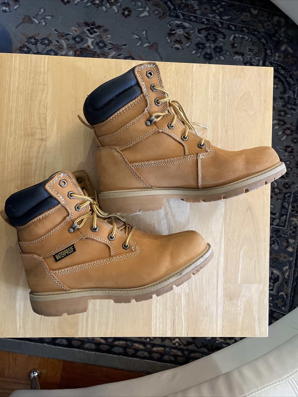 Brahma Men's Bravo Waterproof Genuine Leather Work Boots Size 10W eBay