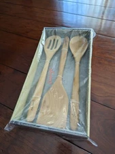 Cravings By Chrissy Teigen 3 Piece Ashwood Kitchen 14 Inch Utensil Set 