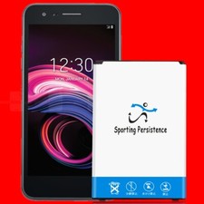 Large Capacity 3220mAh Extra Li ion Battery f LG Aristo 2 Plus X212TAL T-Mobile