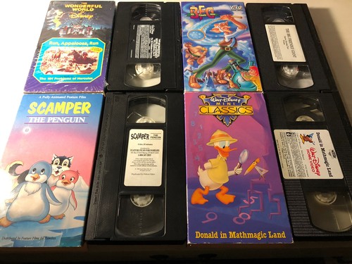 14 Children’s Movie Lot VHS Shrek Annie Barney Blue’s Clues Disney & more - Picture 5 of 5