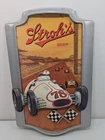 Vintage Strohs Beer INDY 500 Sign Indianapolis Speedway Race Car Man Cave