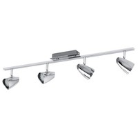 Chrom Moderne Spot Strahler Reflektor 800Lm 4X3W/Gu10 78X7 [Cm]