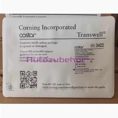 12Pcs/Pack New   3422 Transwell-24 Membrane Nested 6.5mm8.0um Pore *la