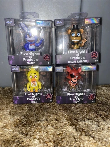 🦊 2024 Complete Set FIVE NIGHTS AT FREDDY'S Die Cast METALFIGS Jada Toys FNAF🐻