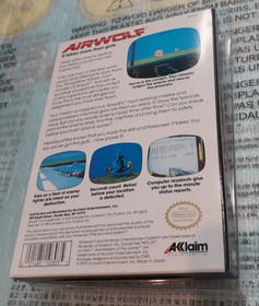 Airwolf Nintendo Nes NTSC/Usa Nuovo Originale 100%