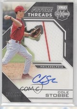 2016 Elite Extra Edition Future Threads Silhouette 233/299 Cole Stobbe Auto 1u6