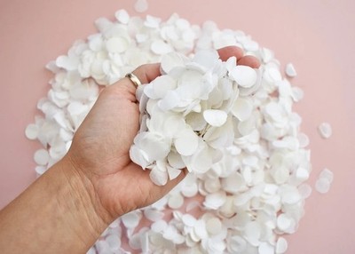 Weißpapier Konfetti Hochzeit Party Konfetti Papier Dusche Hochzeit Tischkonfetti