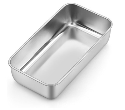 Loaf Pan Set, 9 x 5 Inch Bread Pans, Stainless Steel Loaf Toast Baking Pans For 