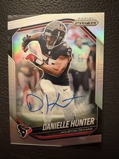 2025 Panini Prizm Danielle Hunter Auto Silver #48 Houston Texans NFL Football