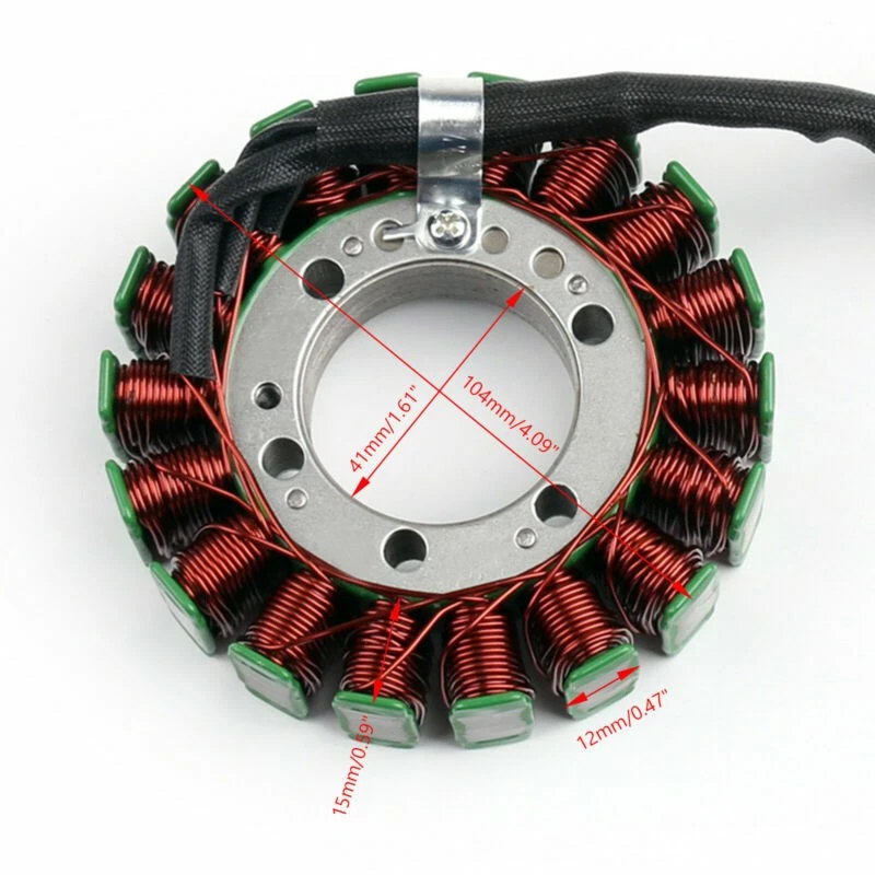 Stator Coil Fit For Kawasaki ER650 ER-6N ER-6F Ninja 650 06-11 KEL650 2007-2016 - Изображение 2 из 4