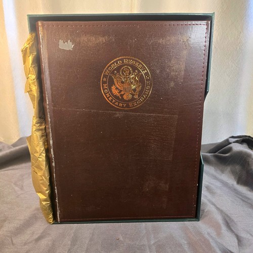 World Reserve Monetary Exchange Official Bank Book Presentation Album