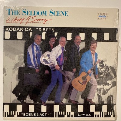 The Seldom Scene A Change Of Scenery LP   SH3763   VG+/VG+
