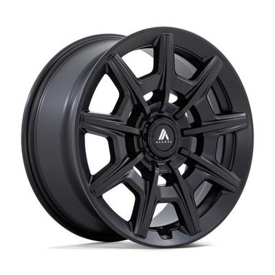 Asanti Black ABL-41 Esquire 22x10.5 5x4.25 5x4.5 Satin Black Black Rim 22'' 45mm