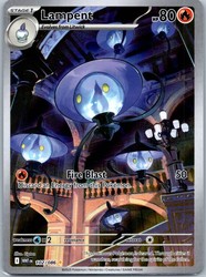 Lampent 102/086 White Flare Illustration Rare Holo