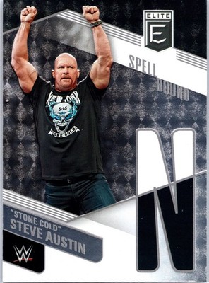 2023 Panini Donruss Elite WWE Stone Cold Steve Austin Spell Bound #18
