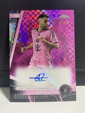 Jordi Alba 2024-25 Topps Chrome MLS Pink X-Fractor Autograph /99