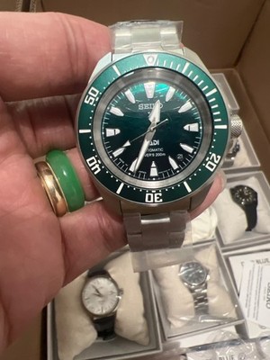 Seiko Prospex Samurai Sea Padi SPECIAL  EDITION Green Dial 41.7mm Watch SRPL53