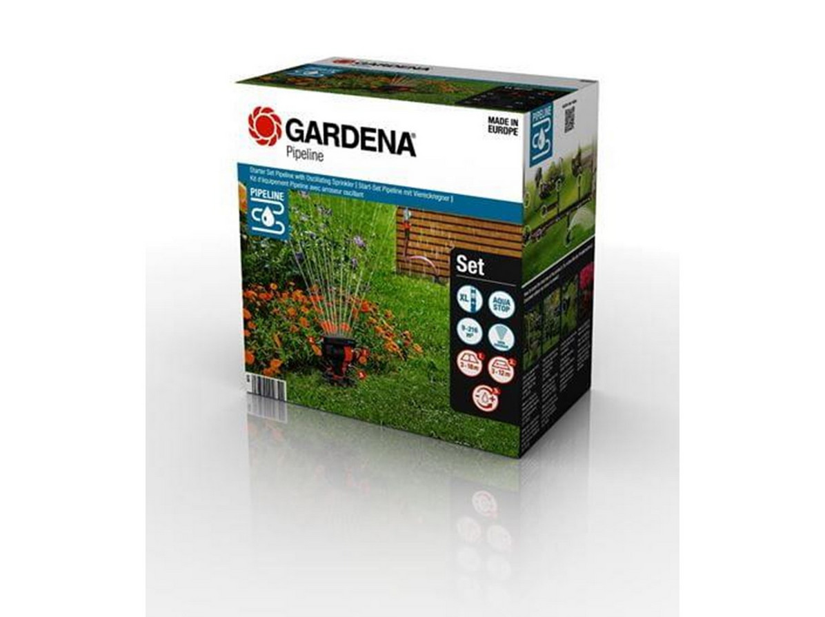 Gardena Start-Set Pipeline mit Viereckregner 3/4-Innengewinde - Image 2
