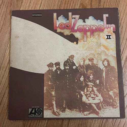 LED ZEPPELIN "Led Zeppelin II" LP  vinyl RL HOT MIX Both Sides Robert Ludwig VG+